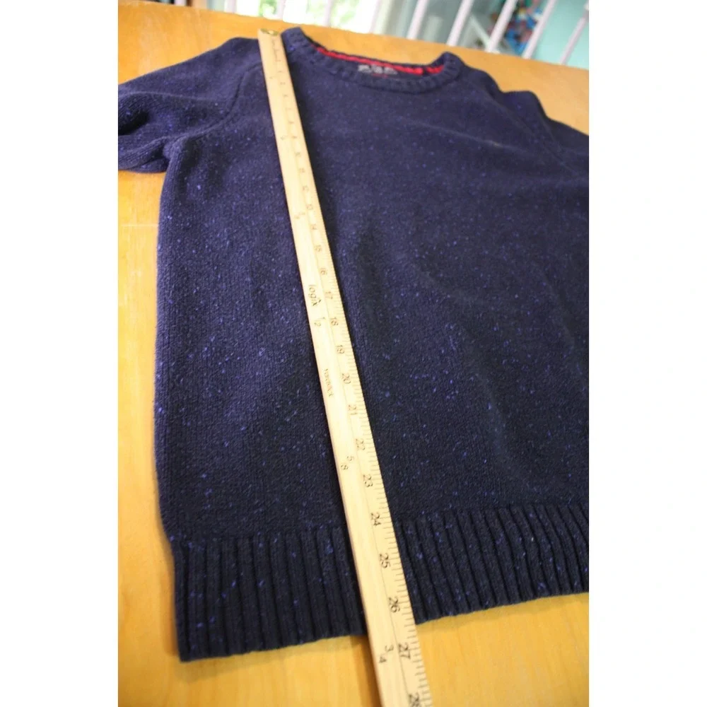 American Eagle Outfitters Sweater Large Elbow Patch Athletic Fit Mens Pullover
